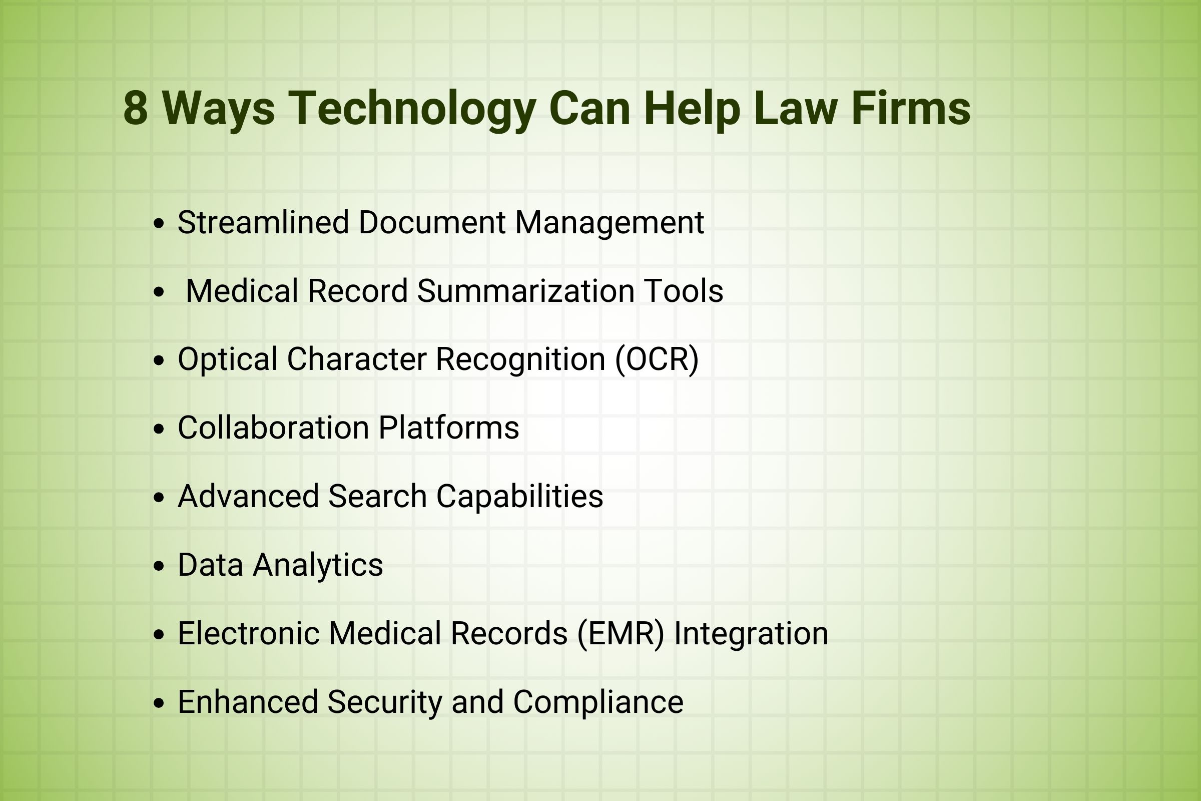 8 Ways Technology Can Help Law Firms