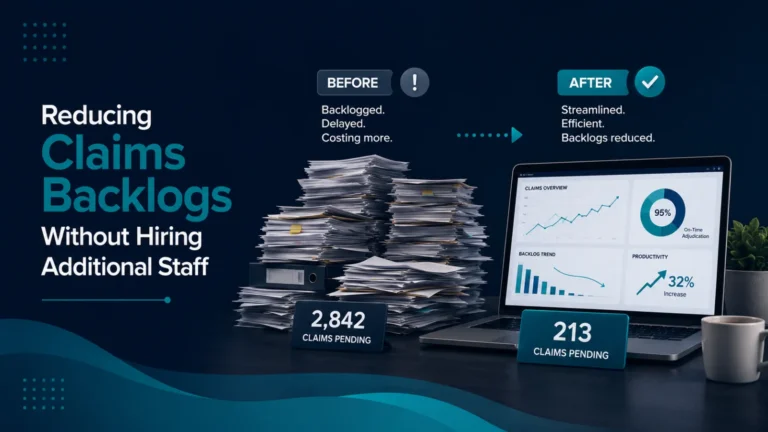 Reducing Claims Backlogs Without Hiring Additional Staff